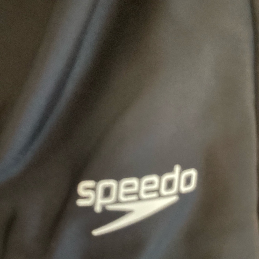 Speedo Charcoal One Piece Swimsuit